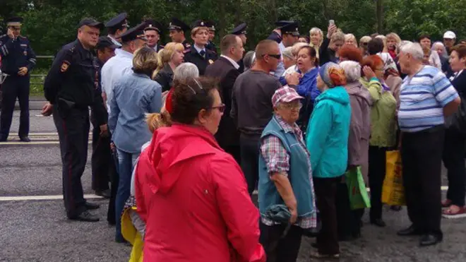 Жители Клина