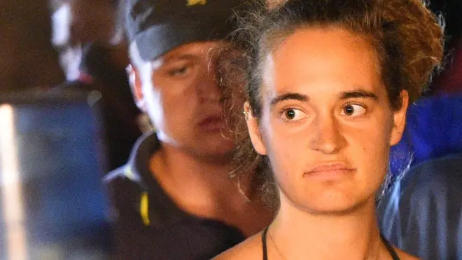 Sea Watch 3 gemisinin kaptanı Alman vatandaşı Carola Rackete gözaltına alındı.