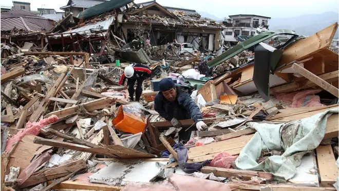 Ọpọlọpọ eeyan lo di alainilelori lẹyin iṣẹlẹ alagbara Tsunami naa