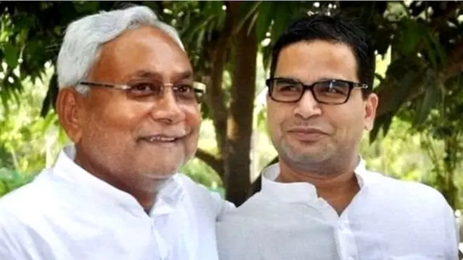 नीतीश कुमार और प्रशांत किशोर