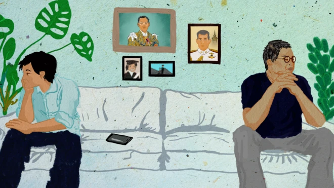 최근 태국 군주제의 개혁 목소리가 커지면서 가족간의 갈등도 이어지고 있다