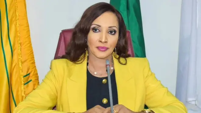 Nigeria minister of foreign affairs, Bianca Odumegwu-Ojukwu