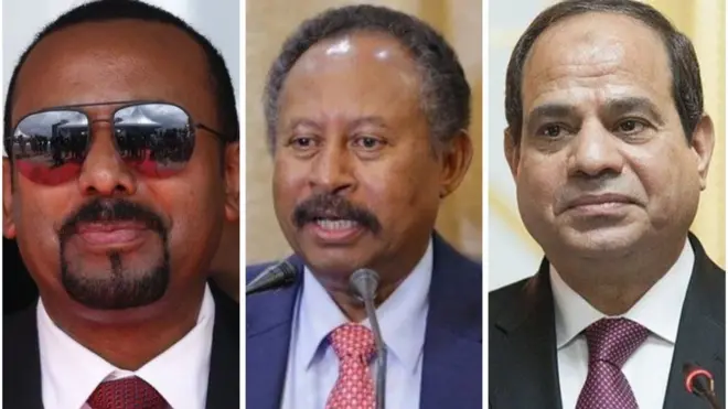 MM Abiy Ahimad, MM Abdallaa Hamdook fi Pirezidaanti Abdul Fattaah Al Sisi