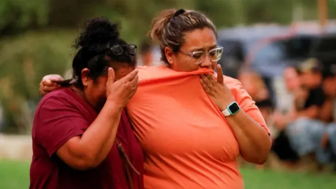 parents react at Uvalde