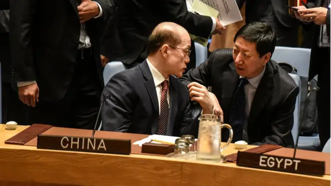 Обычно Китай выступает главным защитником Северной Кореи в ООН