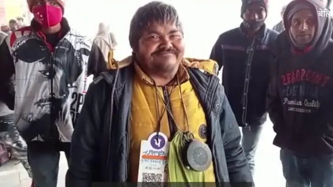 डिजिटल पेमेंट लेने वाला भिखारी