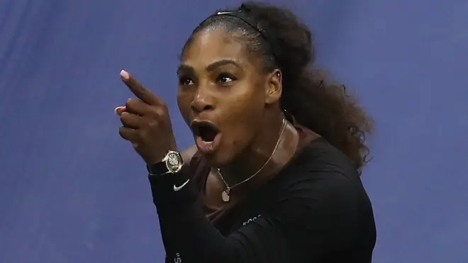 Serena Williams perdió el control durante la final del Abierto de Estados Unidos.