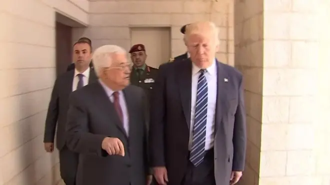 အစ္စရေးနဲ့ ပါလက်စတိုင်း ငြိမ်းချမ်းရေး ရဖို့ သမ္မတထရမ့် ကြိုးစားမယ်