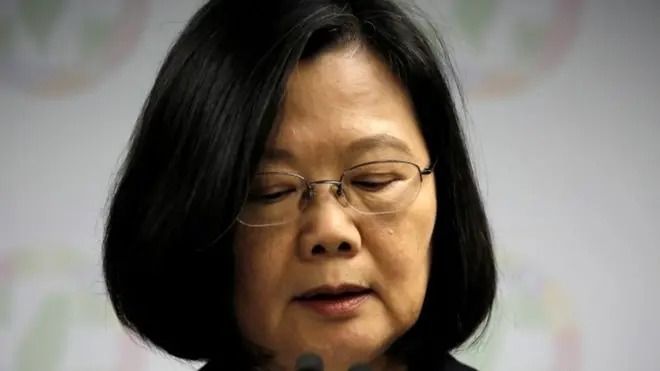 Taiwan's President Tsai Ing-wen. Photo: 24 November 2018