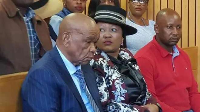 የሌሴቶ ጠቅላይ ሚኒስትር ከባለቤታቸው ጋር