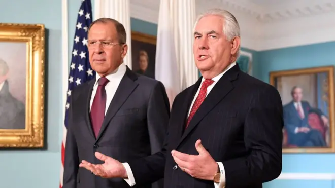 Лавров і Тіллерсон