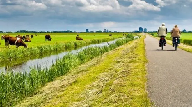 يقع نحو ثلث مساحة هولندا تحت مستوى سطح البحر