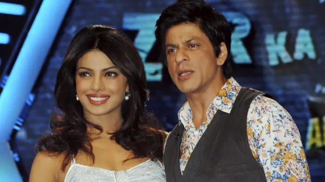 شاہ رخ پرینکا