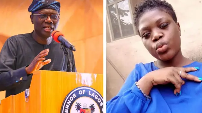 Aworan Gomina Sanwo-Olu ati Bamise