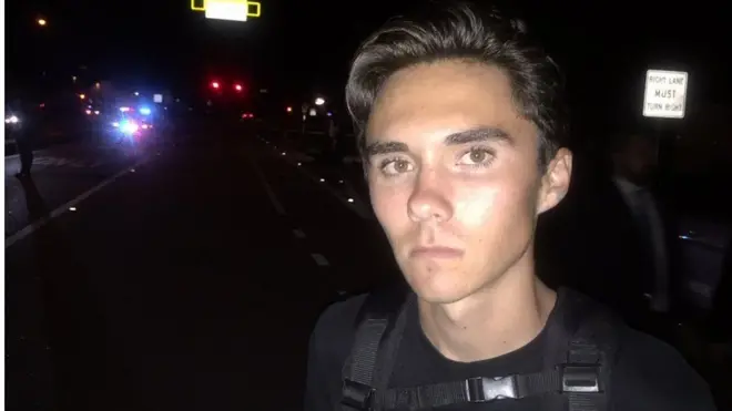 Начинающий журналист Дэвид Хогг был в здании школы, когда там началась стрельба