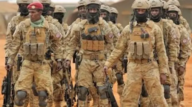 Ciidanka Danab ayaa ah kuwa uu tababaray Mareykanka