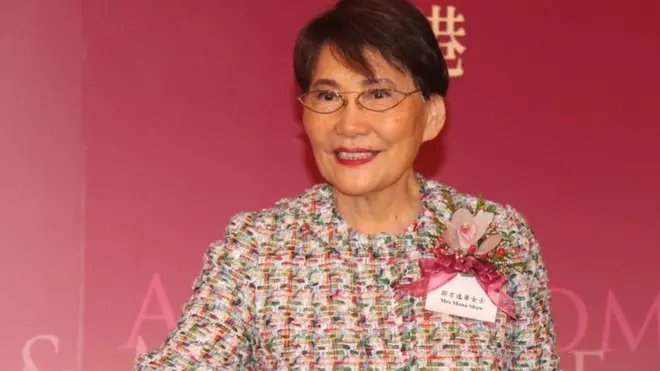 息影知名歌星、已故影视大亨邵逸夫的遗孀方逸华因病辞世，享年83岁（资料照片）。