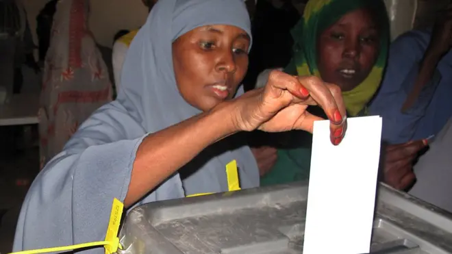 Dubartii lammii Somaalilaand wayita filannoo prezidaantiif sagalee laatu