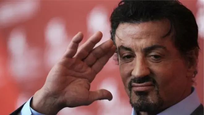لعب ستالون شخصية رامبو في سلسلة الأفلام الشهيرة
