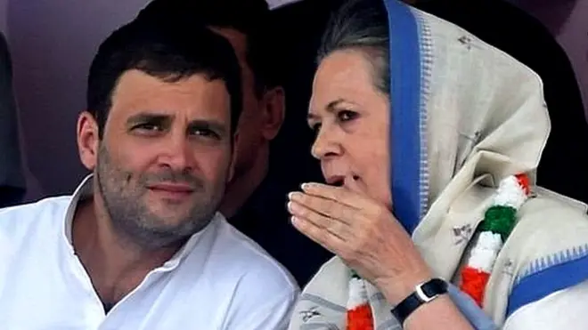 राहुल, सोनिया