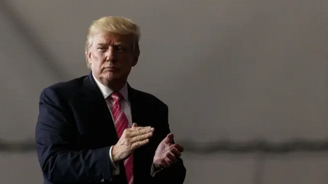 Dalam kampanye Donald Trump menyatakan tidak sepakat dengan kesepakatan dagang TRans Pasifik.