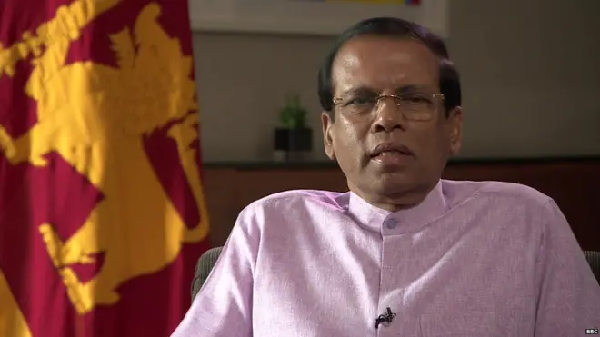 ජනාධිපති මෛත්‍රීපාල සිරිසේන