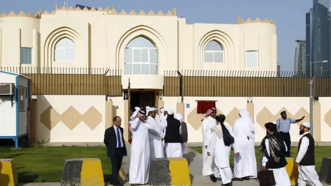 په قطر کې د طالبانو دفتر.