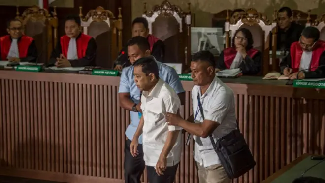 Setya Novanto didakwa secara bersama-sama melakukan perbuatan tindak pidana korupsi yang mengakibatkan kerugian negara sekitar Rp2,3 trilliun dalam proyek pengadaan KTP Elektronik.