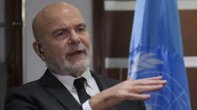 Michel Forst es relator especial de la ONU para los derechos humanos.
