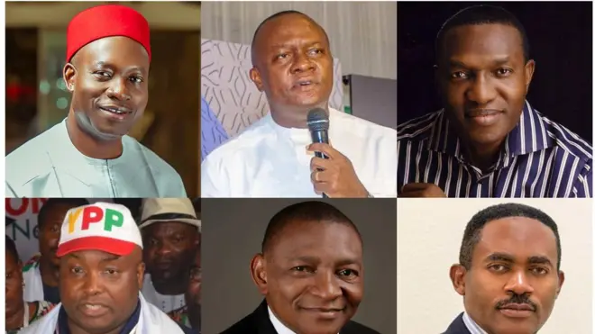 Ụfọdụ ndị ga-eso azọ ọkwa gọvanọ Anambra steeti n'abalị isii nke ọnwa Nọvemba afọ 2021