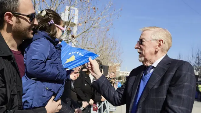 Вилијем Вокер био је радо виђен гост у Приштини на обележавању проглашења независности Косова 2019. године