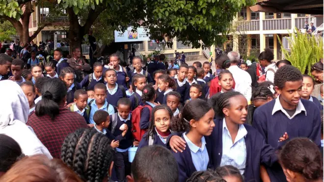 Barattoota Itoophiyaa, magaalaa Finfinnee