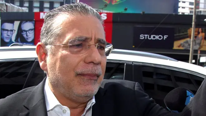 Ramón Fonseca acudió a la fiscalía el jueves para someterse a un interrogatorio.