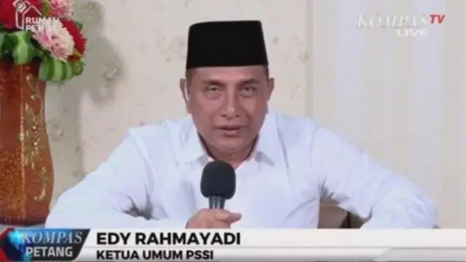 Ketua PSSI Edy Rahmayadi