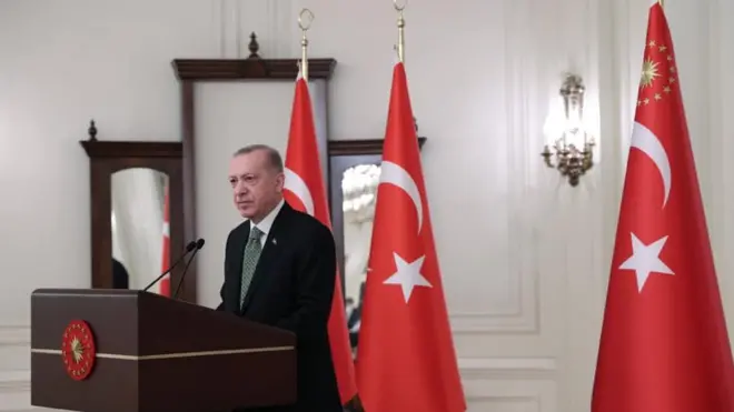 Madaxweynaha Turkiga, Recep Tayyip Erdoğan.