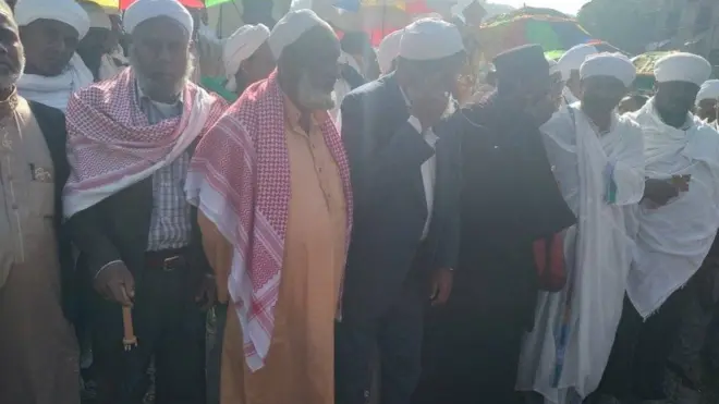 የሃይማኖት አባቶች በውይይት ወቅት