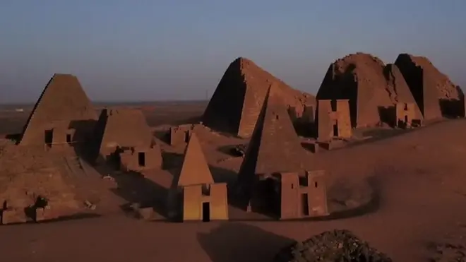 Pirámides en Sudán