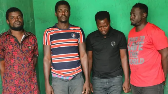 Di police disciplinary bodi advise to sack dis four SARS officers follow report of Investigate on top petition against di four police men on 2nd day of May 2018.