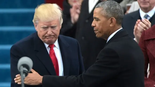 ट्रंप, ओबामा