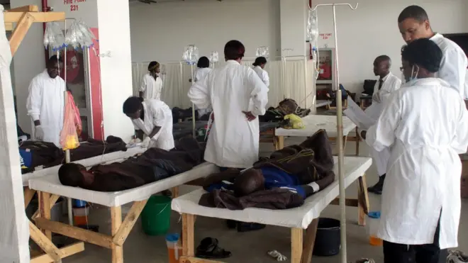 Cholera banyere na Zambia ụgbụa