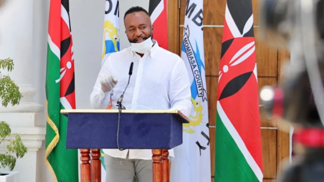 Gavana wa Mombasa Hassan Joho