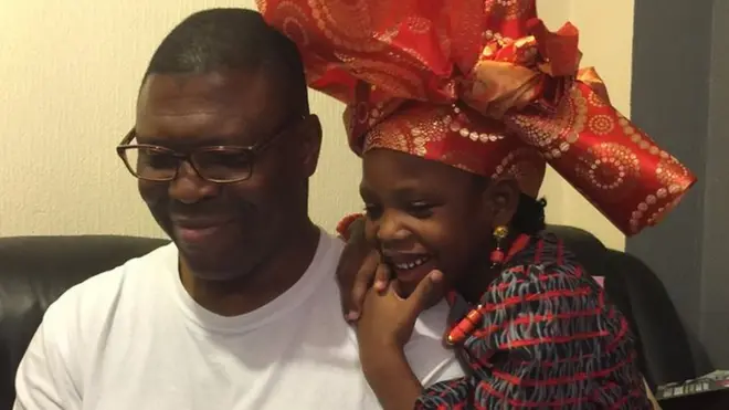 Gabriel Diya and his daughter Comfort died at a resort on the Costa del Sol