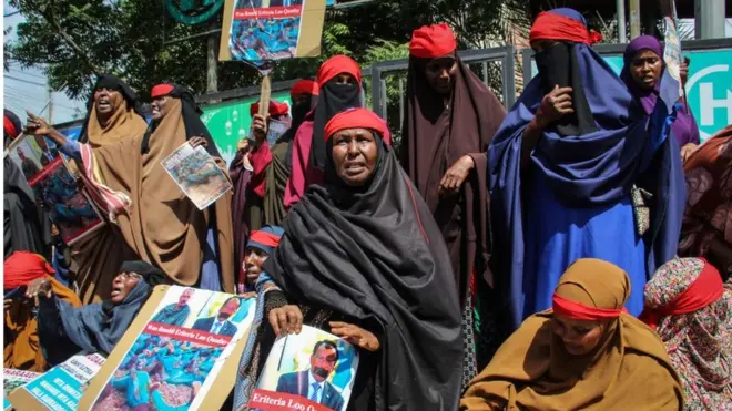 ልጆቻችን የት ደረሱ ብለው የተቃወሙ የሶማሊያ እናቶች