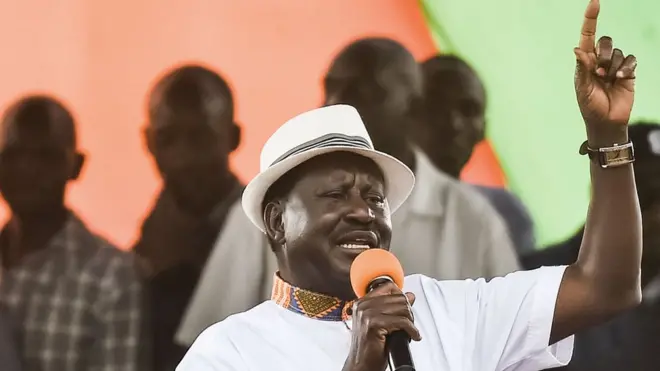 Raila Odinga been announce give im supporters say e go swear imself in as president December 12.