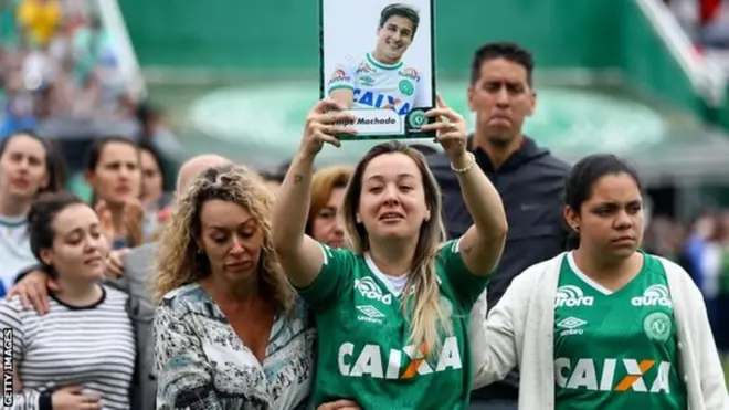 Chapecoense suporter