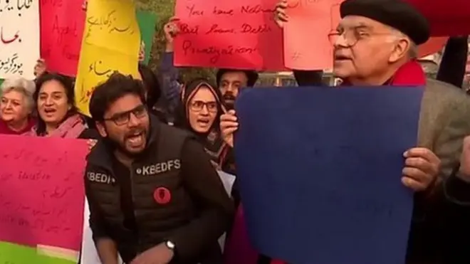 પાકિસ્તાનમાં પ્રદર્શન