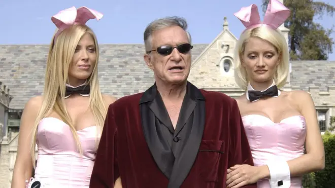 지난 27일 타계한 휴 헤프너의 생전 모습