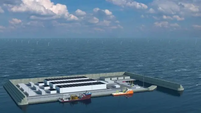 توانائی کا یہ جزیرہ حظے کے کئی ملکوں کی بجلی کی ضروریات پوری کرے گا