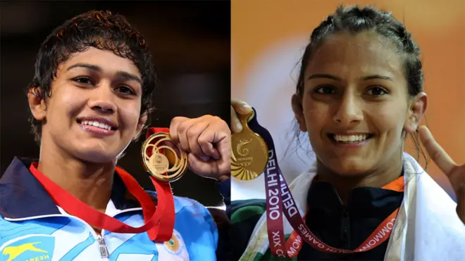 گیتا اور ان کی بہن ببیتا چھ سال قبل کامن ویلتھ گیمز میں کامیابی کے ساتھ سرخیوں میں آئی تھیں