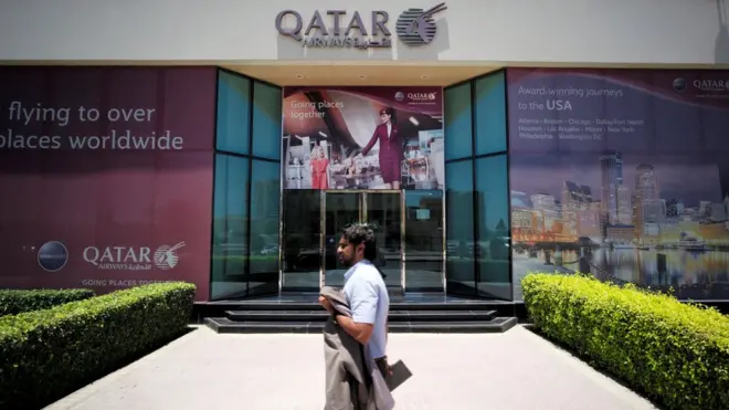 قطع العلاقات أثر في رحلات الطيران من الدوحة وإليها